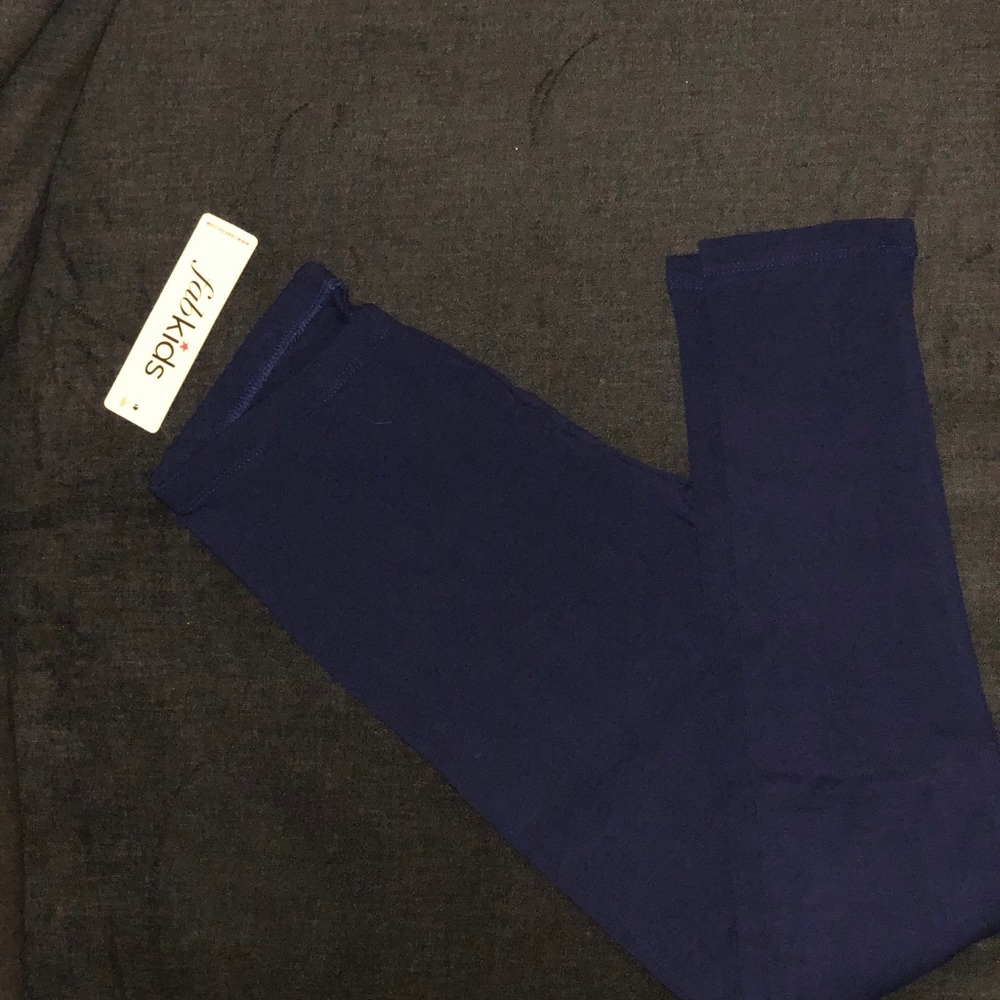 New Fabkids Size Large 8-10 Blue Leggings